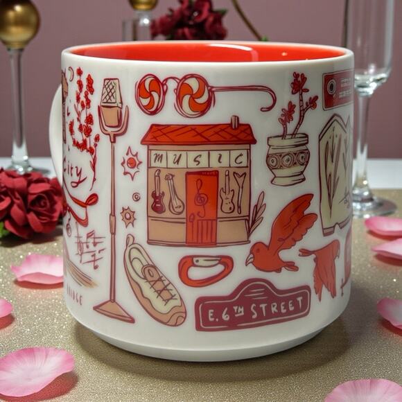 Starbucks Austin Texas Been There Series 14oz Mug 2021 Coffee Cup EUC - Picture 3 of 6